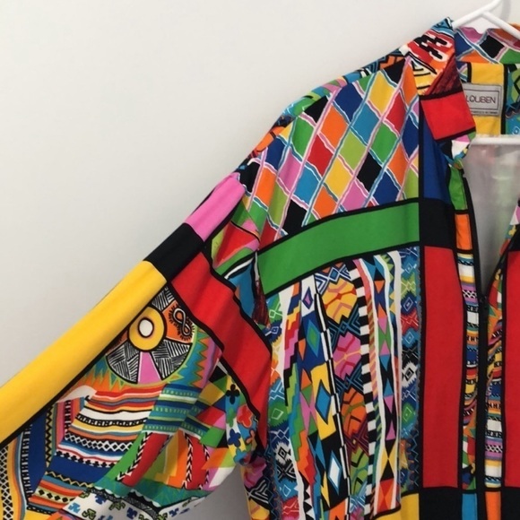 Louben Bomber jacket fully lined, silky feel. Full zip - Picture 5 of 9